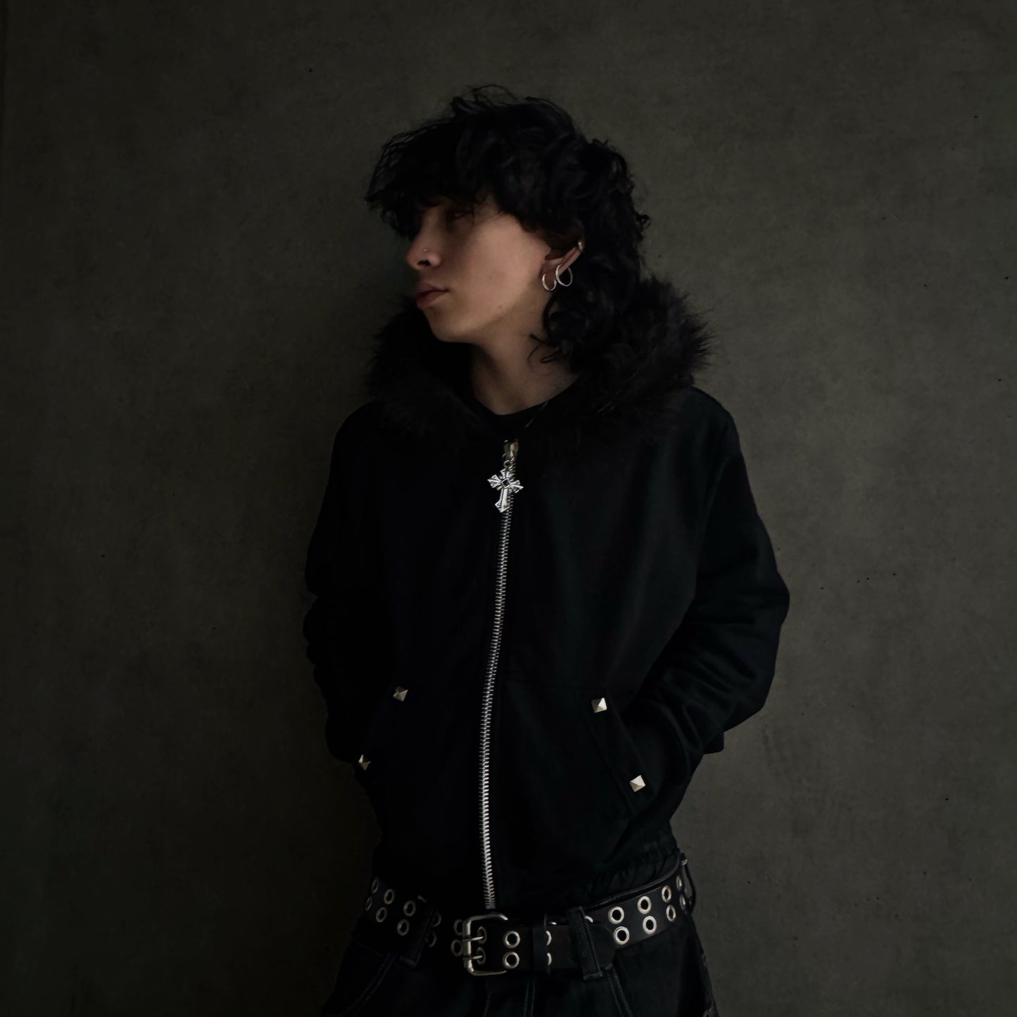 Hoodie Fur Black — Archive Series
