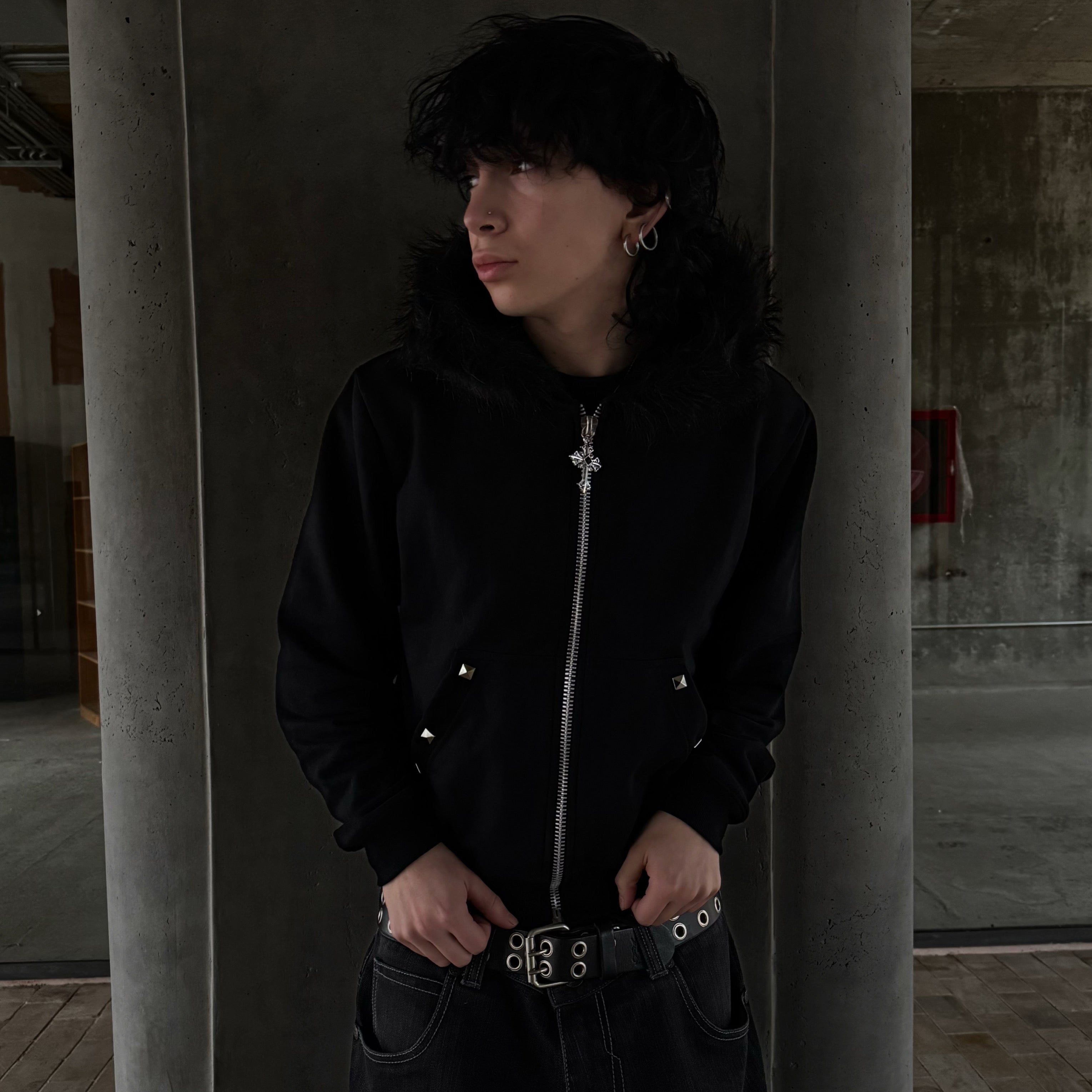 Hoodie Fur Black — Archive Series – Recovery