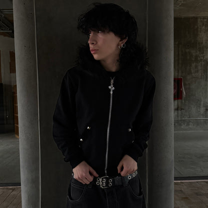 Hoodie Fur Black — Archive Series