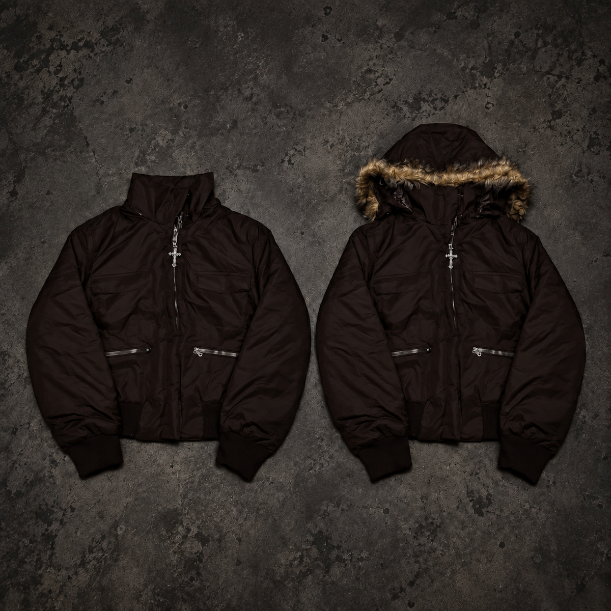 JACKET FUR UNISEX DESMONTABLE