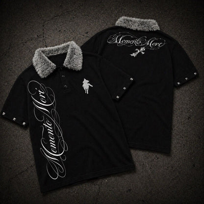 PRE ORDEN POLO MEMENTO MORI BLACK
